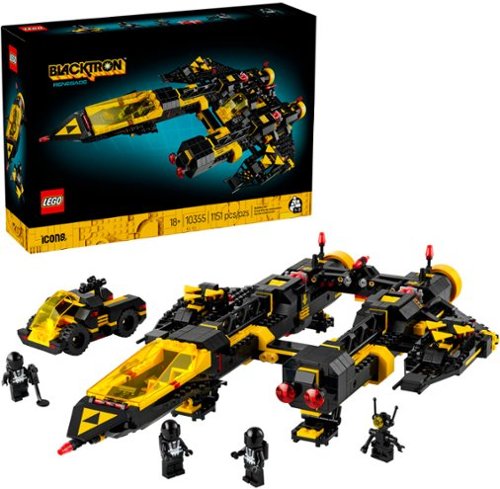 LEGO Icons Blacktron Renegade Building Kit 10355 INTERNATIONAL SHIPPING