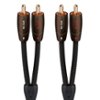 AudioQuest - Big Sur RCA > RCA 26.2' Analog Audio Interconnect Cable - Brown on Black-Front_Standard