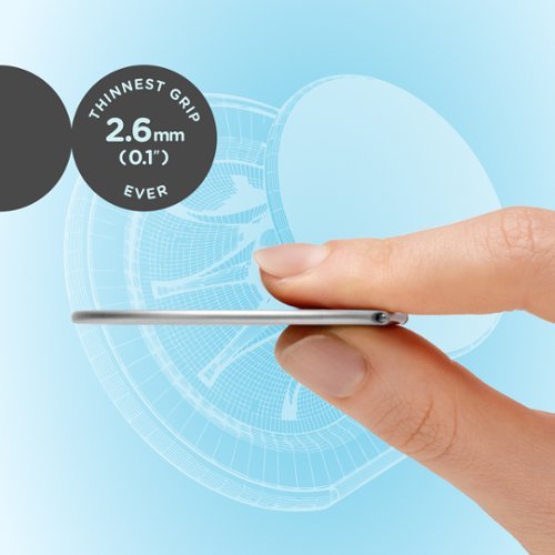 PopSockets Low-Pro Grip for MagSafe, Ultra-Thin Magnetic Phone Grip with Kick-Out Stand - Black HOW TO BUY
