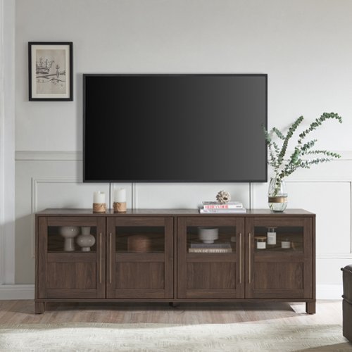 Camden&Wells - Kendrick TV Stand for Most TVs up to 75" - Coffee Bean-Front_Standard 