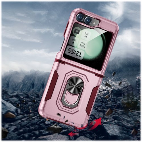 SaharaCase Raider Series Kickstand Case for Samsung Galaxy Z Flip6 - Desert Rose SHOP ONLINE