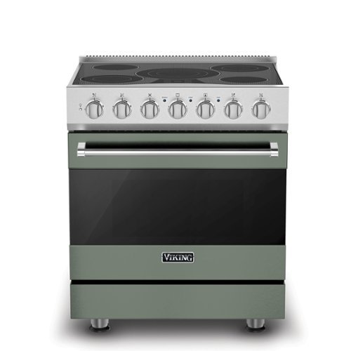 Viking - 3-Series Electric Self-Clean Range - Eucalyptus