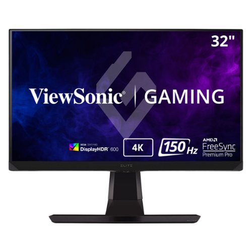 ViewSonic - ELITE XG320U 32" IPS LED 4K UHD FreeSync Gaming Monitor (DisplayPort, HDMI, USB) - Black-Front_Standard 