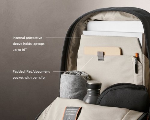 Bellroy Classic Backpack (Second Edition) - Slate - Black WORLDWIDE DELIVERY