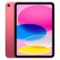 Apple - Refurbished Excellent - 10.9-inch iPad 10th Generation (2022) Cellular and Wi-Fi 256GB (Unlocked) - Pink-Front_Standard