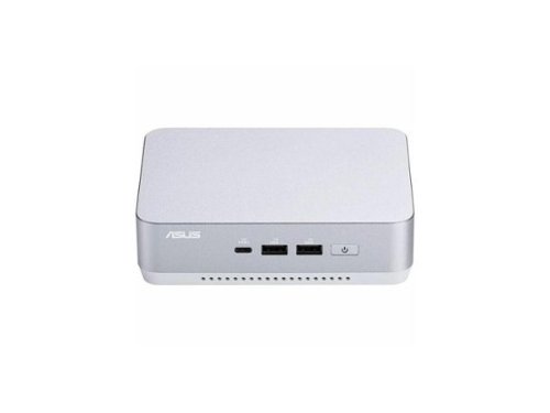 ASUS - NUC 14 Pro+ Desktop Mini PC Ultra 7 14th Gen 155H 32GB/1TB SSD W11H - Silver-Front_Standard 