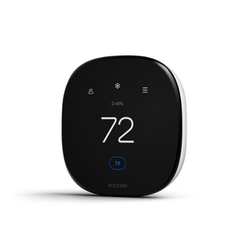  ecobee - Smart Thermostat Enhanced, Programmable Wifi Thermostat - Black