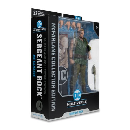 McFarlane Toys DC Multiverse Sergeant Rock (DC Classic) 7 Figure McFarlane Collector Edition #14 BUY IN EUROPE