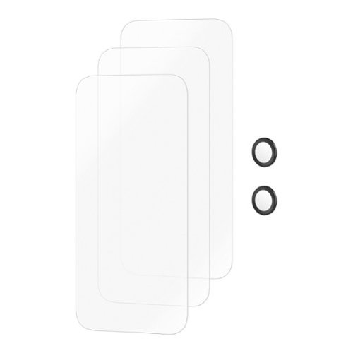 Insignia™ Glass Screen Protector with Lens Protection for Apple iPhone Air (3-Pack) - Clear GLOBAL SHIPPING