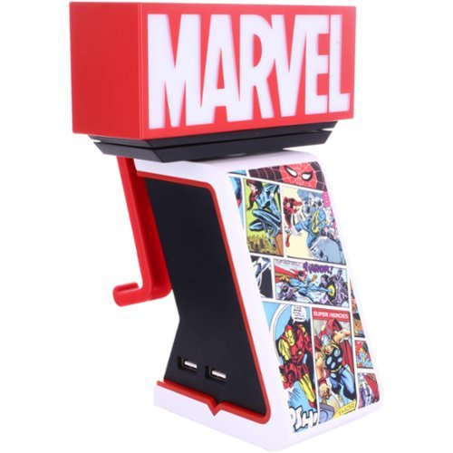 Cable Guys by Exquisite Gaming LED Marvel Red Brick Logo Holder HOW TO BUY