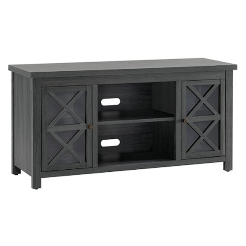 Unbranded - Colton TV Stand for Most TVs up to 55" - Charcoal Gray-Angle_Standard 