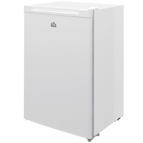 Forest'nSky - 3.0 Cu.Ft Compact Upright Freezer - Single Door, Adjustable Thermostat, Ideal for Dorm, Apartment & Office - White-Front_Standard 