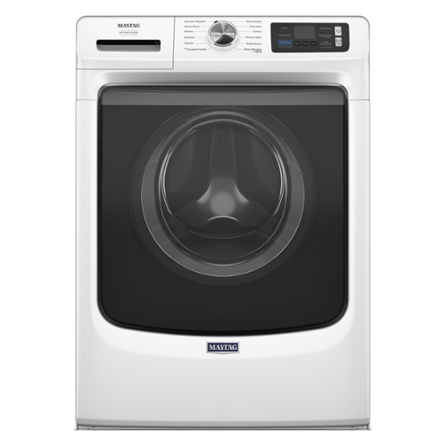 Maytag - 5.0 Cu. Ft. High-Efficiency Smart Front Load Washer with Steam and Pet Pro System - White