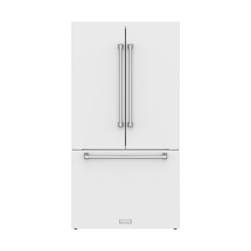 36 in. Wide Gordon Ramsay Series by Thor Kitchen 20.3 Cu. Ft. Counter Depth Refrigerator - Matte White