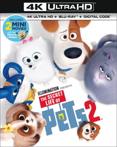  The Secret Life of Pets 2 [Includes Digital Copy] [4K Ultra HD Blu-ray/Blu-ray] [2019]