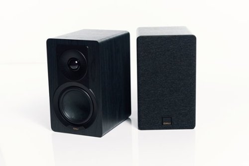 DALI - Kupid Designer Bookshelf Speakers - Ash - Black