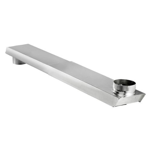Lambro - Periscope 90° Rectangular Aluminum Dryer Duct 24-41" Adjustable-Front_Standard 