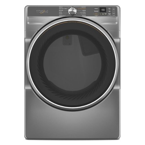 Whirlpool - 7.4 Cu. Ft. Smart Front Load ENERGY STAR® Gas Dryer with Steam Capabilities - Silver