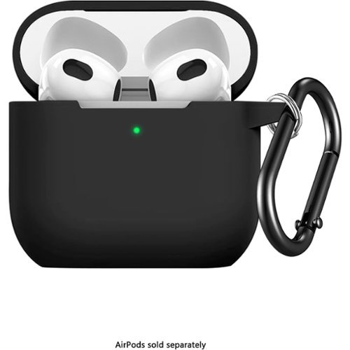 SaharaCase Venture Series Silicone Case for Apple AirPods 4 and AirPods 4 with Active Noise Cancellation - Scorpion Black WORLDWIDE DELIVERY