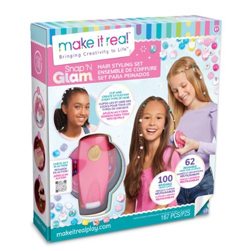 Make It Real - Make It Real: Snap N' Glam Hair Styling Set