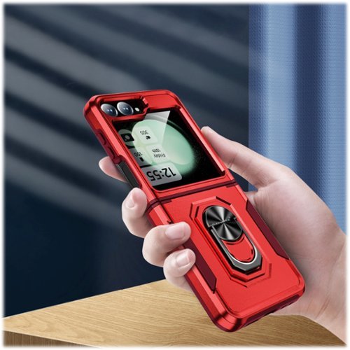 SaharaCase Raider Series Kickstand Case for Samsung Galaxy Z Flip6 - Viper Red WHERE TO BUY