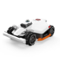 MAMMOTION - LUBA 3 AWD 3000H Robot Lawn Mower ,0.75 Acres,360° LiDAR+RTK+AI Vision Tri-Fusion Positioning,2.2-4.0in Cut - White-Front_Standard