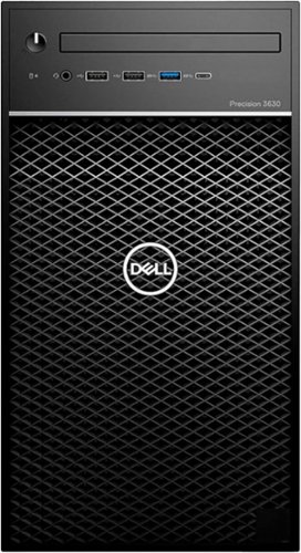 Dell - Refurbished Excellent - Precision 3630 Tower i5-8500 16GB 256GB SSD Windows 11 Pro - Black-Front_Standard 