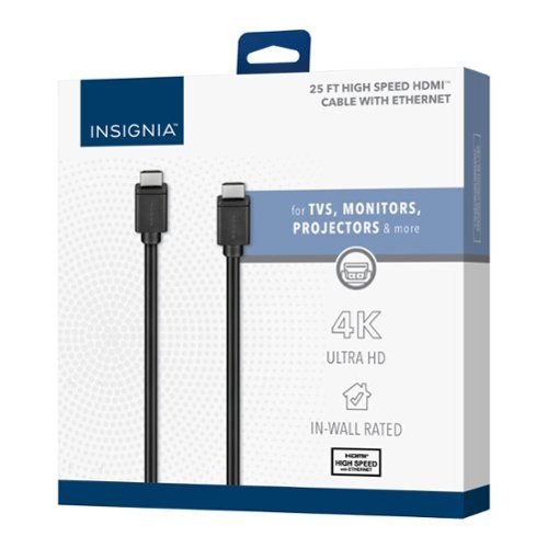 Insignia™ 25' 4K Ultra HD HDMI Cable - Black HOW TO BUY
