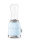 SMEG - PBF01 Personal 2-Speed Single-Serve Blender, 20 oz - Pastel Blue-Front_Standard