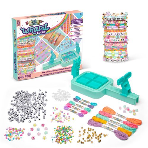 Choon's Design - Rainbow Loom: Wrapit Loom Bracelet Maker DIY Friendship String Bracelet Kit