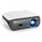 Happrun - Smart Google TV Projector with Native 1080P Resolution 4K Support and Dolby Audio - White-Front_Standard