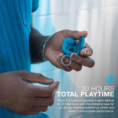 JLab JBuds Mini True Wireless Earbuds - Aqua BUY IN MIDDLE EAST