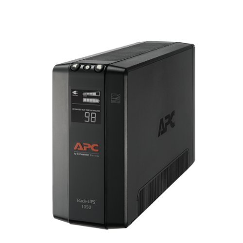  APC - Back-UPS Pro 1050VA Retail, 1050VA, 600W, 8 outlets - Black