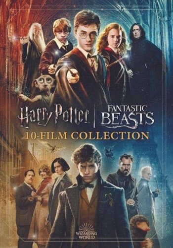 Harry Potter/Fantastic Beasts - 10-film Collection (Box Set) [DVD] [Standard]-Front_Standard 