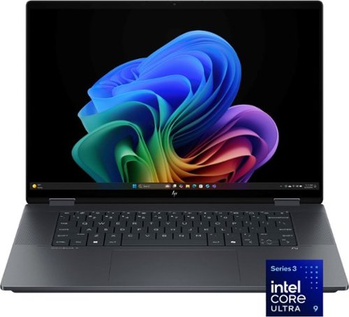 HP - OmniBook X Flip - Copilot+ - 16" 2K Touchscreen Laptop - Intel Core Ultra 9 (2024) - 32GB Memory - 1TB SSD - Eclipse Gray