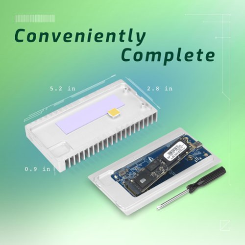 OWC Express 1M2 Portable External NVMe SSD Enclosure USB4