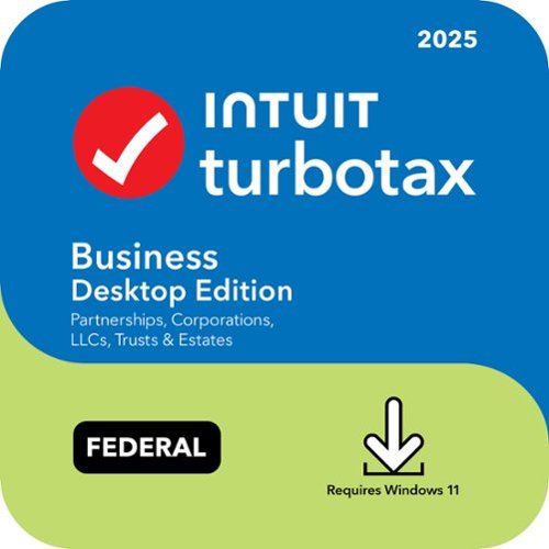 TurboTax - Business Desktop Edition 2025 Federal Tax Return - Windows [Digital]-Front_Standard 
