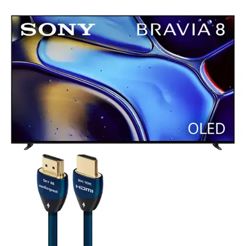 SONY BRAVIA 8 OLED  
SKY 48  
audioquest  
BK-10K  
HDMI