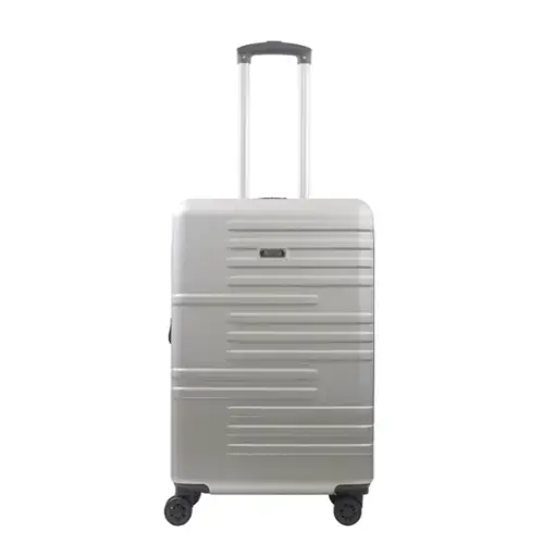 Front. American Dreamliner - 26.5" Hardside Luggage with Expansion - SILVER GREY.