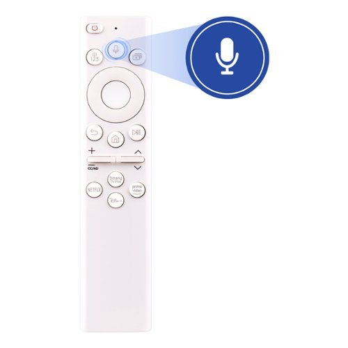 VINABTY - New BN59-01391A RMCSPB1EP1 Solar Voice Replaced Remote Control Fits for Samsung 2021-2023 Neo LED Smart 4K Ultra HD TV - White-Front_Standard 