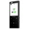 Samvix - Dynamite Kosher MP3 Player 32GB w/ Bluetooth, Touch,Voice Recorder- Black-Front_Standard