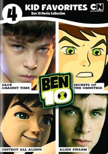  4 Kid Favorites: Ben 10 Movie Collection [4 Discs] [DVD]
