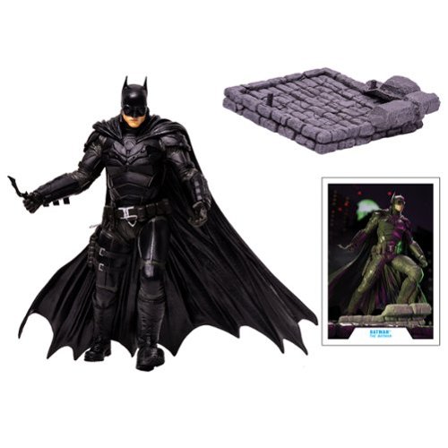 McFarlane Toys - DC: The Batman Movie - Batman 12" Posed Statue-Front_Standard 