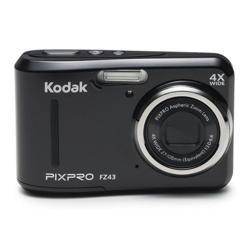 Kodak PIXPRO FZ43 Friendly Zoom Digital Camera Bundle Black
