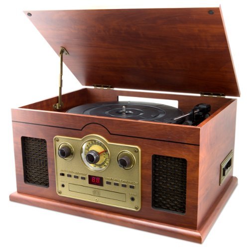 iLive - 6-in-1 Turntable, ITTB610LW-Front_Standard 