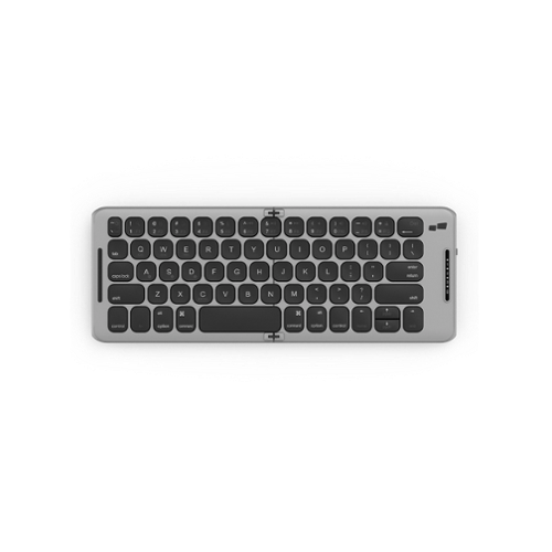 Mobile Pixels - Folding Keyboard - Gray-Front_Standard 