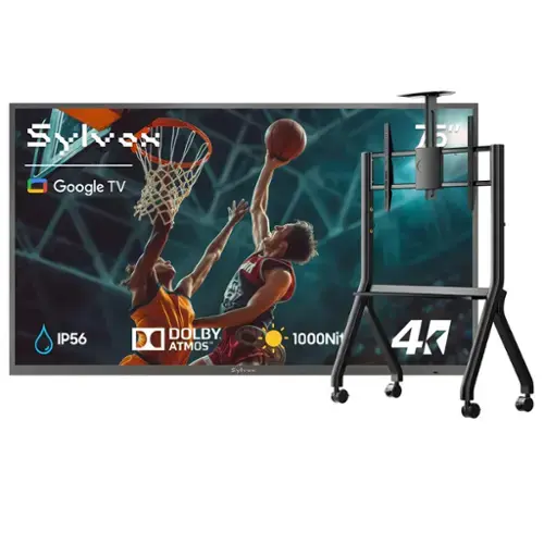 75" Google TV IP56 DOLBY ATMOS 1000Nits 4K