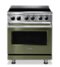 Viking - 5 Series 4.7 Cu. Ft. Freestanding Electric Induction Range - Cypress Green-Front_Standard