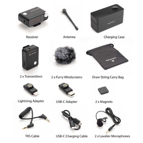 Saramonic Ultra 2-Person Universal Wireless Mic w/32-Bit Float Recording BUY IN GERMANY