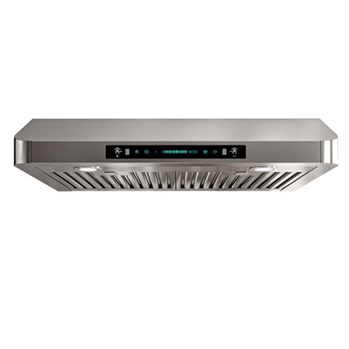 Onefly - 30 inches - Externally Vented - Under cabinet Range Hood - Stainless Steel-Front_Standard 